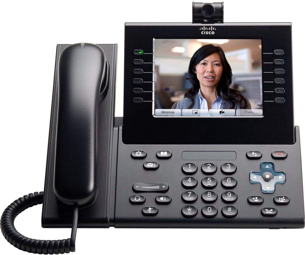 プリンター・複合機 Cisco UC Phone 9951 Charcoal Handset Cisco CP-9951 Gigabit IP Charcoal Video Phone